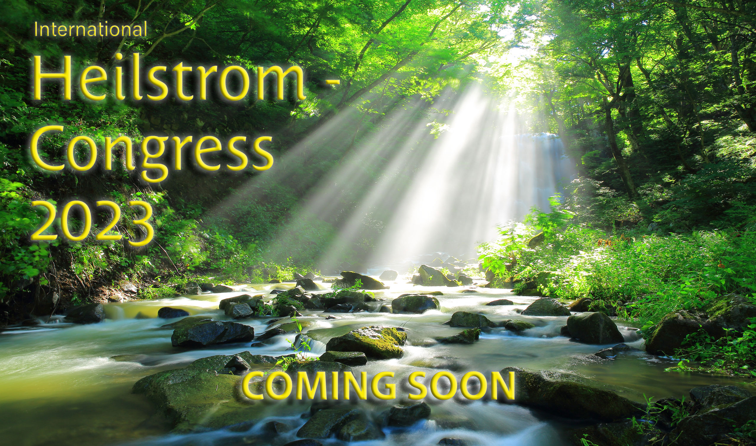 Heilstrom-Congress 2023 Coming Soon  Kosmosophia · Spiritualität im Dienst der Menschheit und des Kosmos